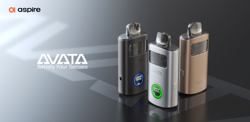 Kit avata Aspire 1100mah un pod compact et ultra ergonomique